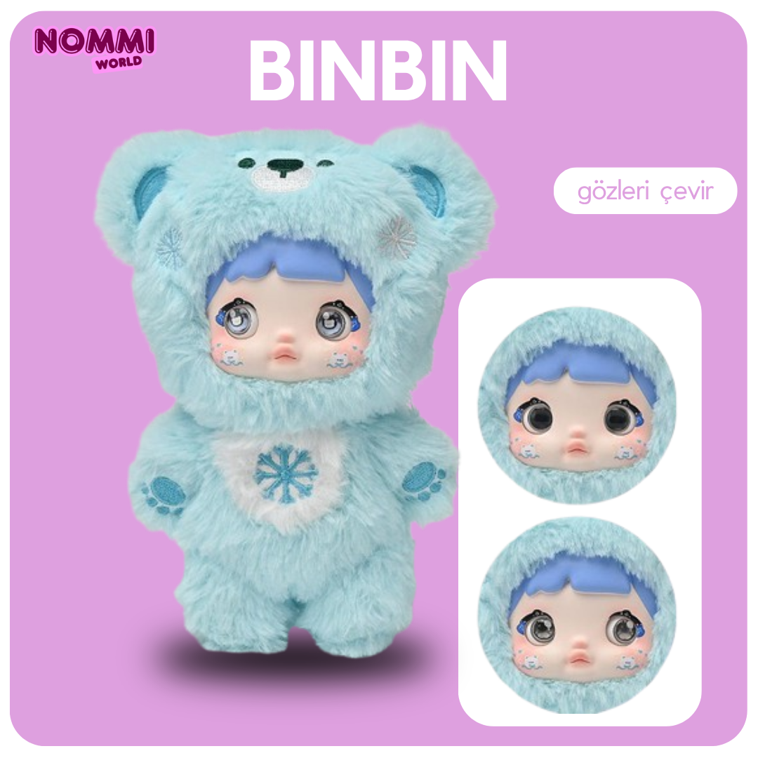 Nommi Loveliness Serisi Peluş Oyuncak (Figür Seçilebilir)